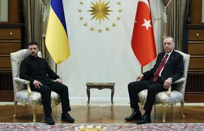 В Анкаре прошла встреча лидеров Турции и Украины