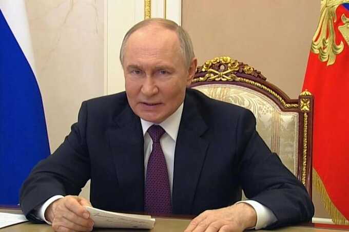Путин сообщил, что буферную зону безопасности создадут в Курской, Брянской и Белгородской областях