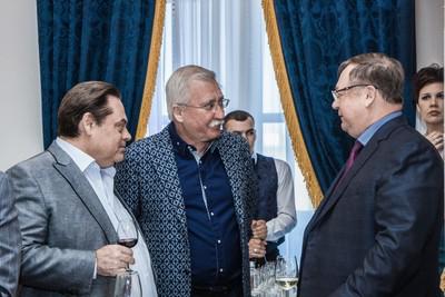 Слева направо: Геннадий Семигин, Игорь Ашурбейли и Сергей Степашин